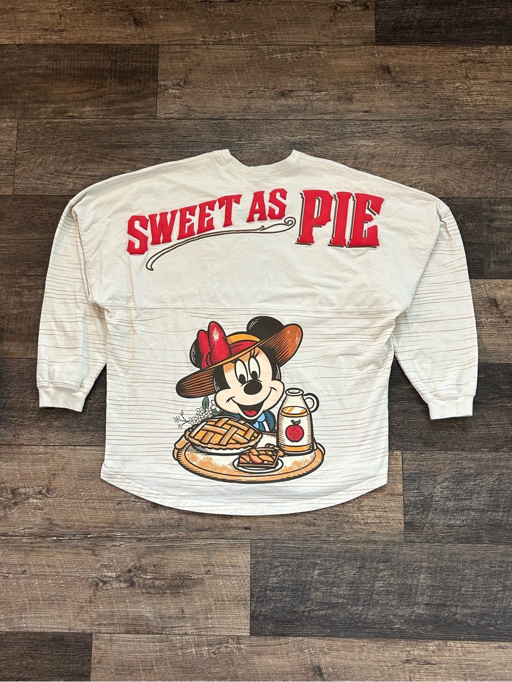 Disney Epcot Food & Wine Festival Sweet As Pie Puff Print Spirit Jersey Adult XL